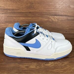 Nike Full Force Low White Leather Sneakers Men’s Size 11 Shoes